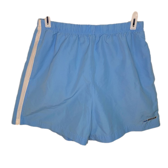 Reebok Other - Reebok Vintage Men’s Blue Swim Shorts with White Stripe